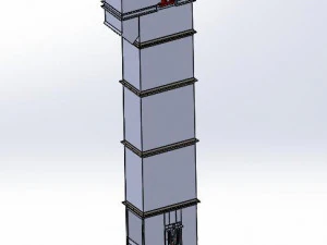 bucket lifting model 3D Model