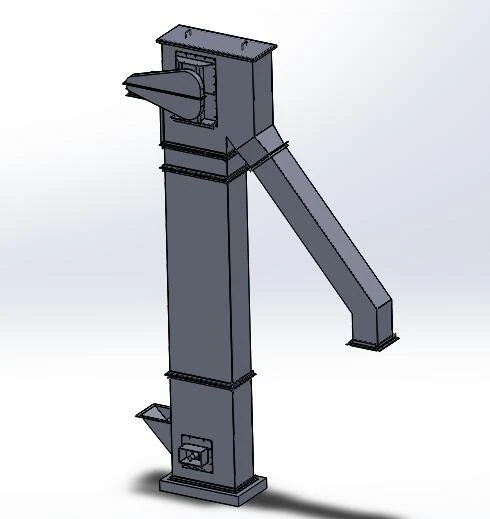 bucket elevator 3D Model .c4d .max .obj .3ds .fbx .stl .blend 