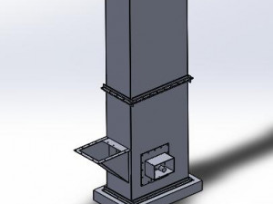 bucket elevator 3Dモデル