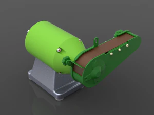 piccolo nastro trasportatore Modello 3D