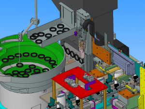 oil seal automatic packing machine Modèle 3D