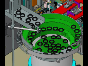 oil seal automatic packing machine Modèle 3D