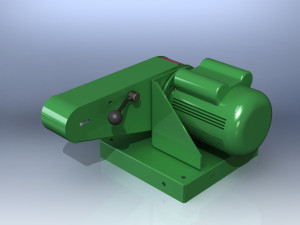 sanding machine complete set of drawings Modelo 3D