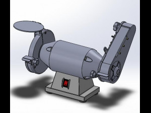 grinding machine 3D 모델