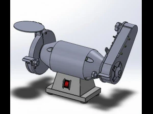 grinding machine 3D Model