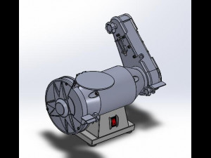 grinding machine 3D 모델