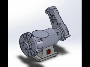grinding machine 3D Model