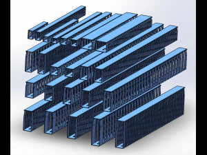 distribution slot 24 models in total 3D Model