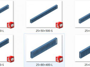 distribution slot 24 models in total 3D मॉडल