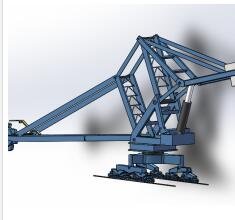 ship unloader 3D Model .c4d .max .obj .3ds .fbx .stl .blend 