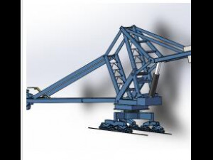 ship unloader Modello 3D