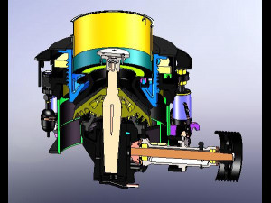 cone crusher 3D Model