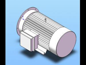 siemens motor imb35-160 series 23 specifications in total 3D 模型