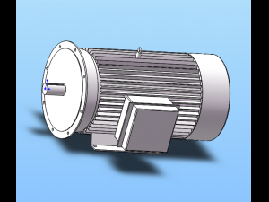 siemens motor imb35-160 series 23 specifications in total 3D 模型