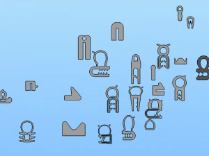 of sealing strip 23 specifications in total 3D Model