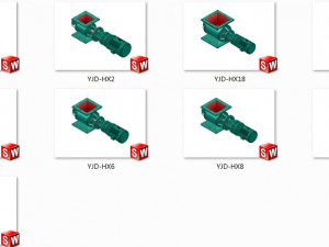 yjd hx discharge valve 9 specifications 3D Model
