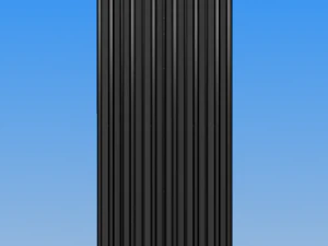 6-groove spc taper sleeve v-belt pulley 11 specifications 3D Model