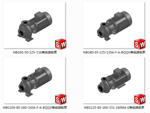 grundfos single stage end suction pump 12 specifications in total Modèle 3D