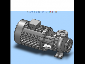 grundfos single stage end suction pump 12 specifications in total Modèle 3D