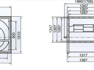 dkf h series centrifugal fan 8 specifications 3D Model
