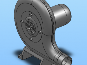zy series centrifugal blower 3D 模型