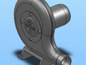 zy series centrifugal blower 3D Model