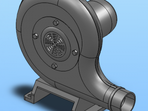zy series centrifugal blower 3D Модель