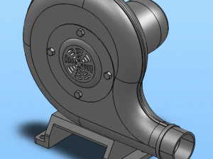 zy series centrifugal blower 3D Model