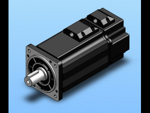 80 series ac servo motor 4 specifications in total 3D Модель
