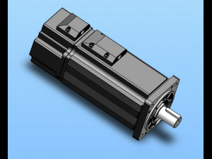 80 series ac servo motor 4 specifications in total 3D Модель