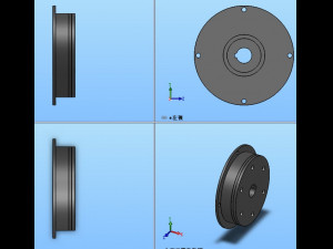 type b electromagnetic clutch 8 specifications Model 3D