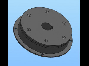 type b electromagnetic clutch 8 specifications Model 3D