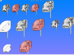 90 cam quick transplanting manipulator 12 models in total Model 3D