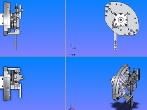 90 cam quick transplanting manipulator 12 models in total Model 3D