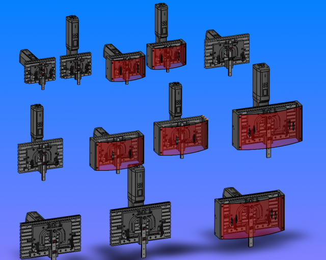 hsp-ae series quick cam manipulator picking manipulator 12 specifications 3D Model .c4d .max .obj .3ds .fbx .stl .blend 