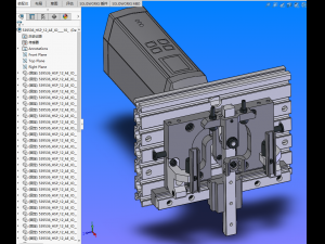 hsp-ae series quick cam manipulator picking manipulator 12 specifications 3D Model