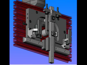 hsp-ae series quick cam manipulator picking manipulator 12 specifications 3D Model