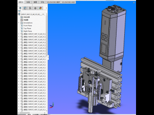 hsp-ae series quick cam manipulator picking manipulator 12 specifications 3D Model