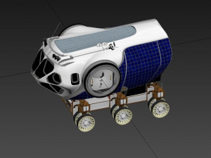 space exploration vehicle Modelo 3D