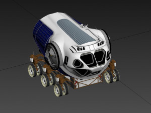 space exploration vehicle Modelo 3D