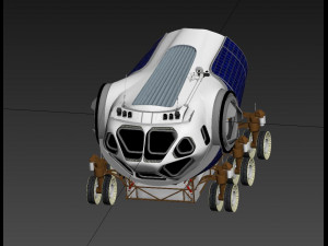 space exploration vehicle Modelo 3D