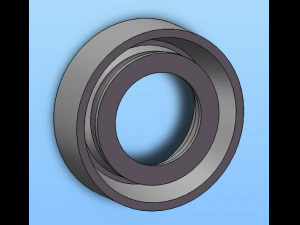 framework type rubber sealing ring for vacuum jb t1091-1991 12 specifications in total 3D Model