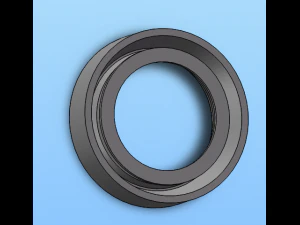 framework type rubber sealing ring for vacuum jb t1091-1991 12 specifications in total 3D Model