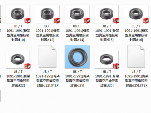 framework type rubber sealing ring for vacuum jb t1091-1991 12 specifications in total Modèle 3D