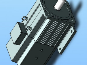 ys high performance spindle motor models with 15 specifications 3D मॉडल