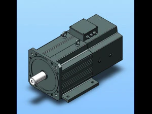 ys high performance spindle motor models with 15 specifications 3D Model