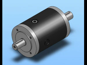 pl planetary double shaft reducer 15 specifications in total 3D Model
