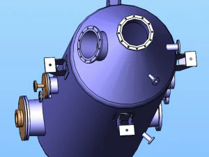 crystallizerdn1400-3000 3D Model