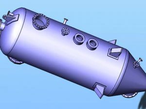 crystallizerdn1400-3000 3D Model