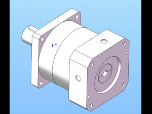 k-mf series planetary reducer 3D Model